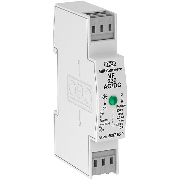 OBO Blitzbarriere 230V AC VF230-AC/DC